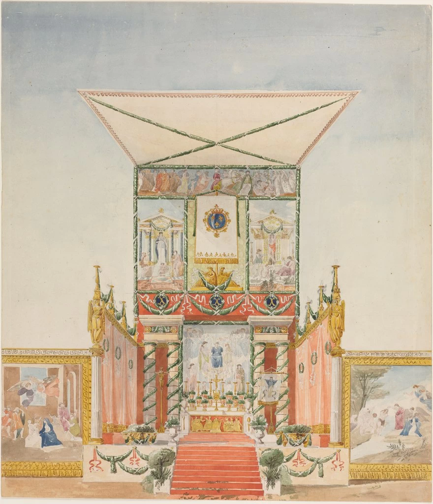 Altare da campo portatile per Carlo X - Cleveland Museum of Art